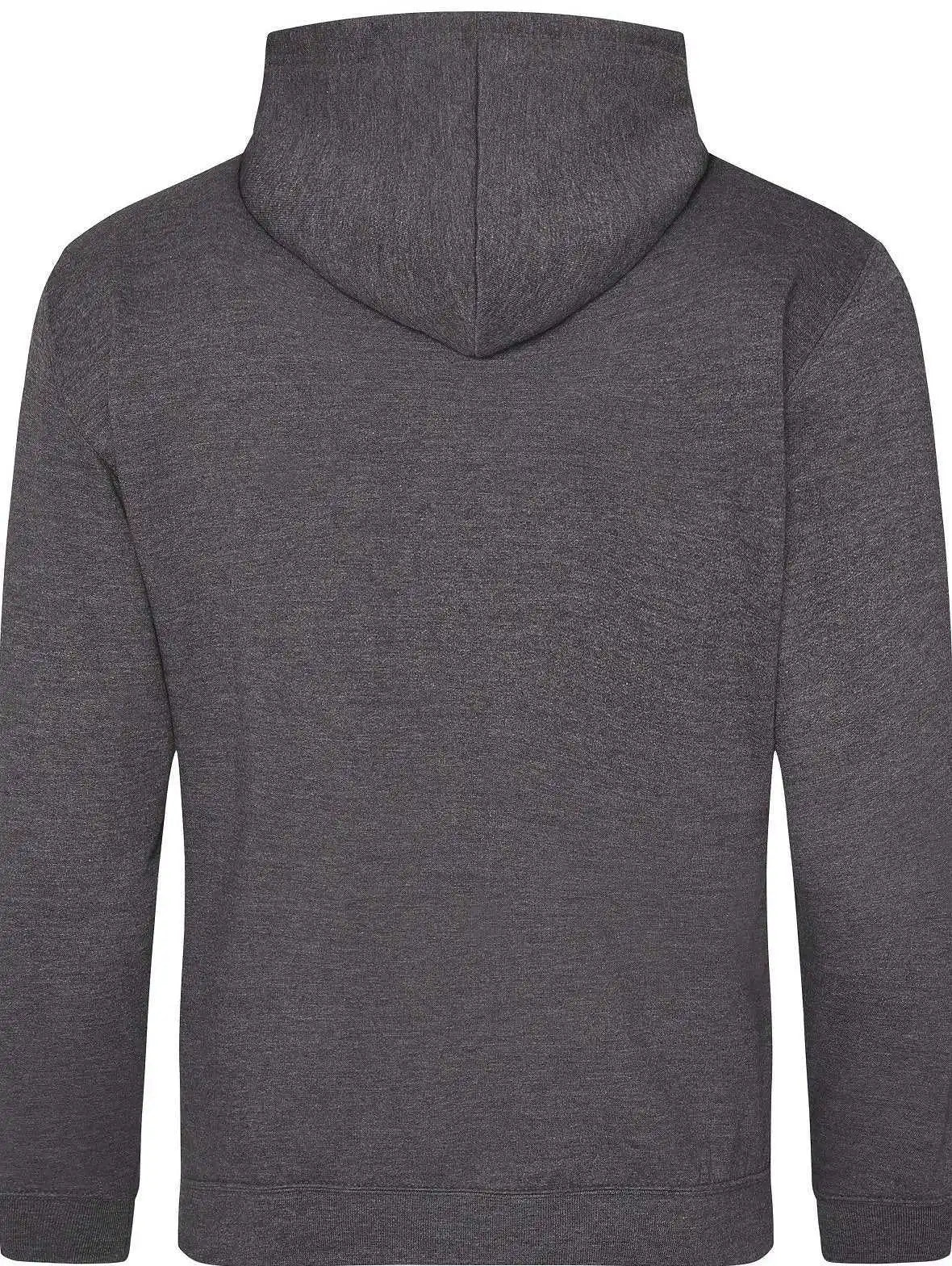 Just Hoods Jha001 College Hoodie - Charcoal