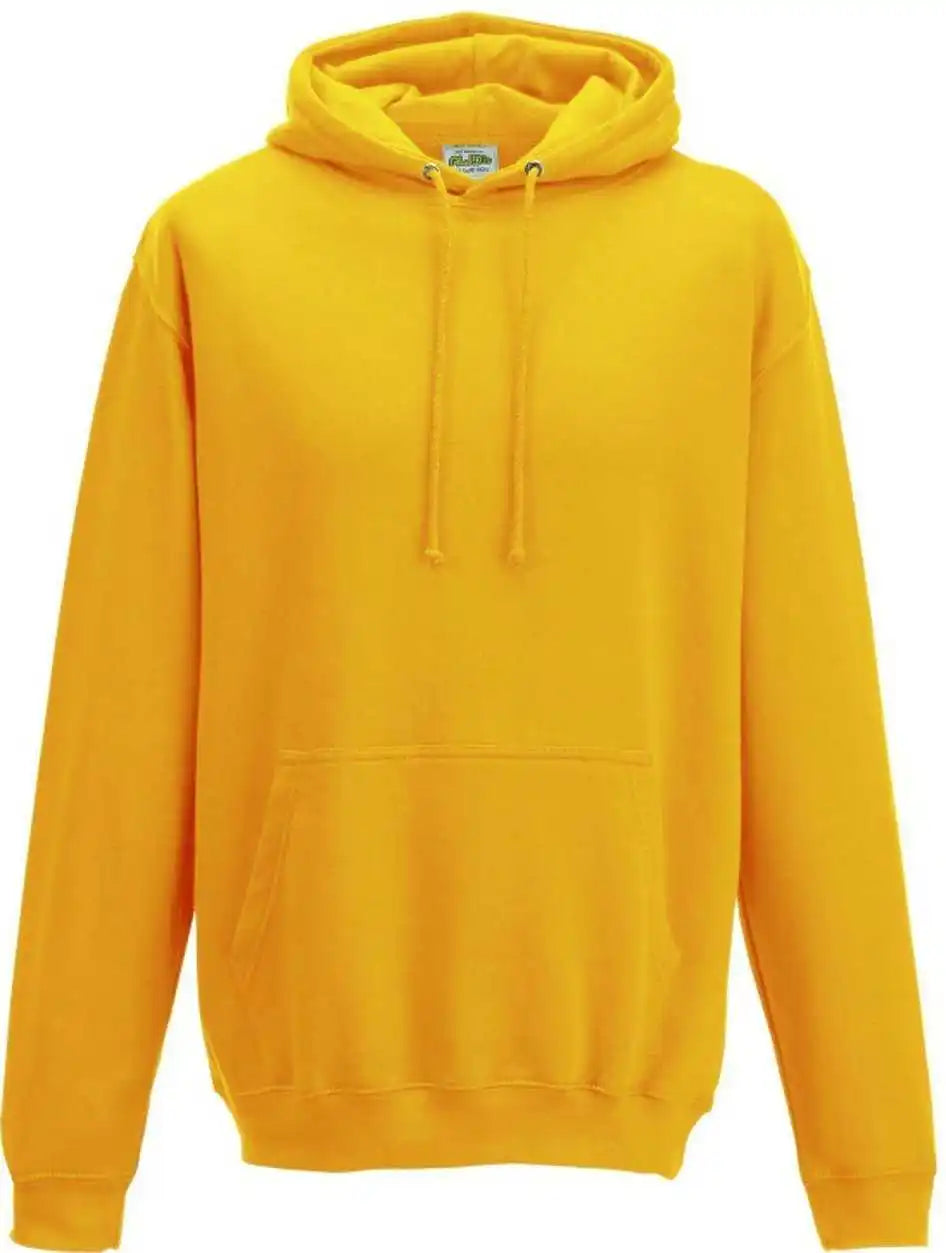 Just Hoods Jha001 College Hoodie - Gold