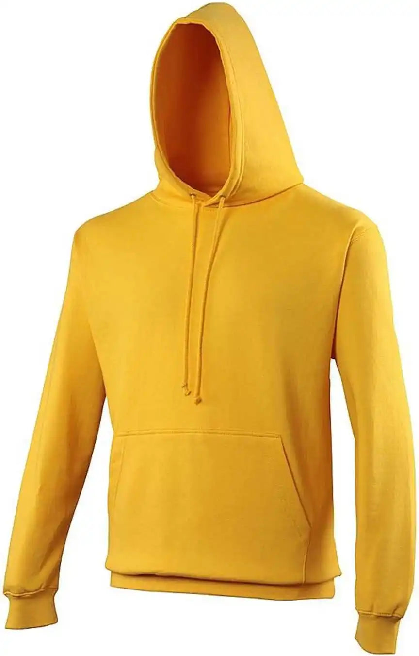Just Hoods Jha001 College Hoodie - Gold