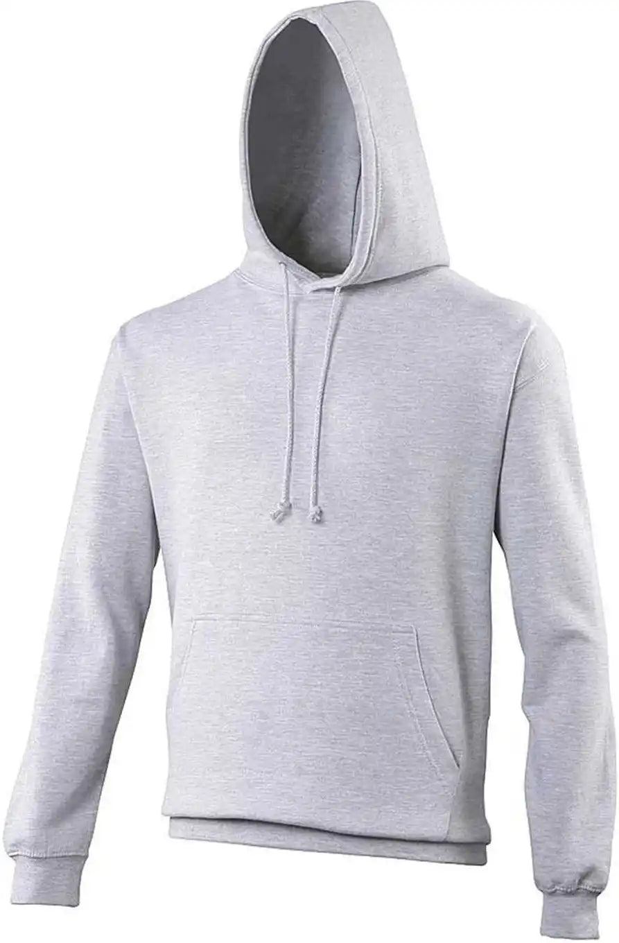 Just Hoods Jha001 College Hoodie - Heather Gray