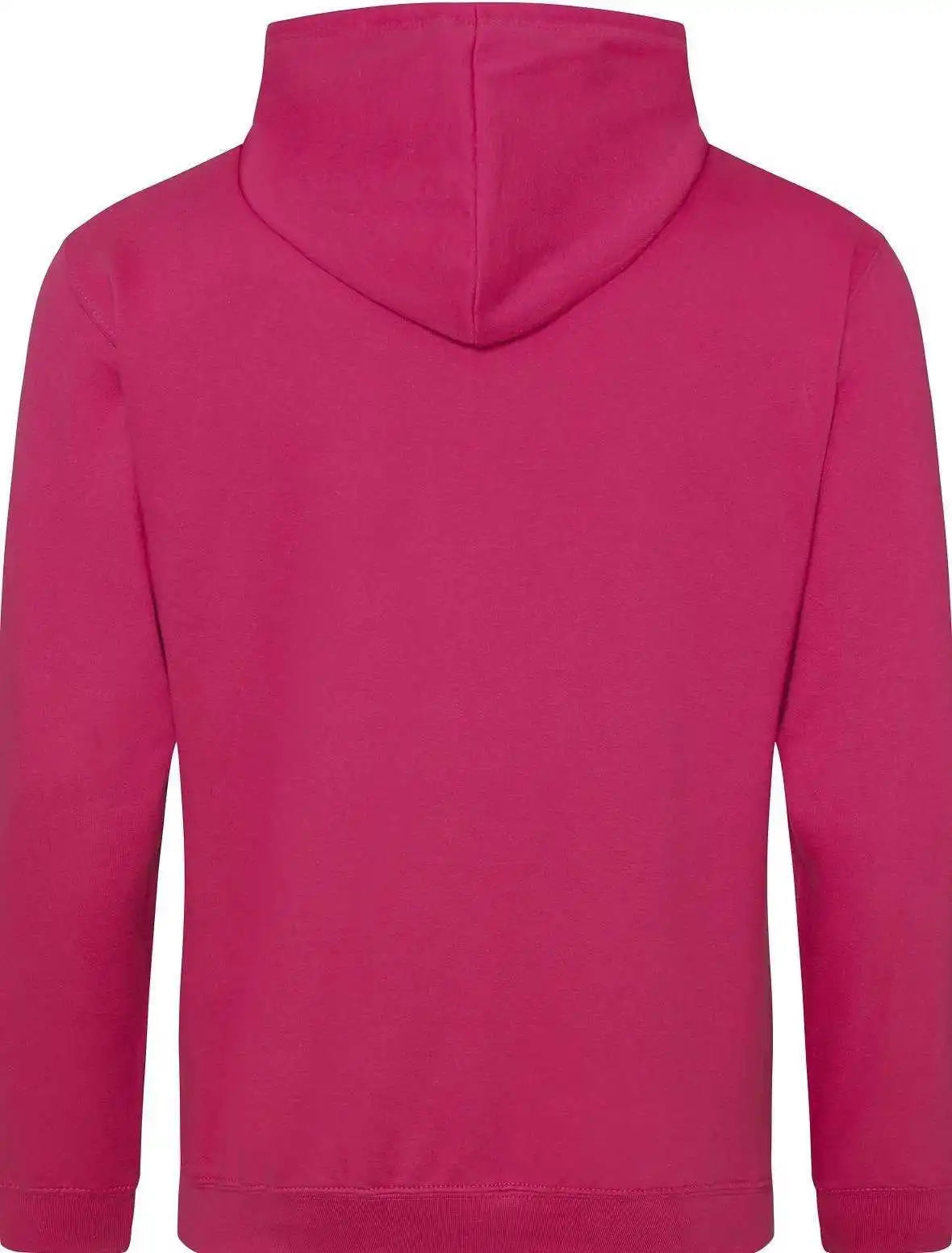 Just Hoods Jha001 College Hoodie - Hot Pink