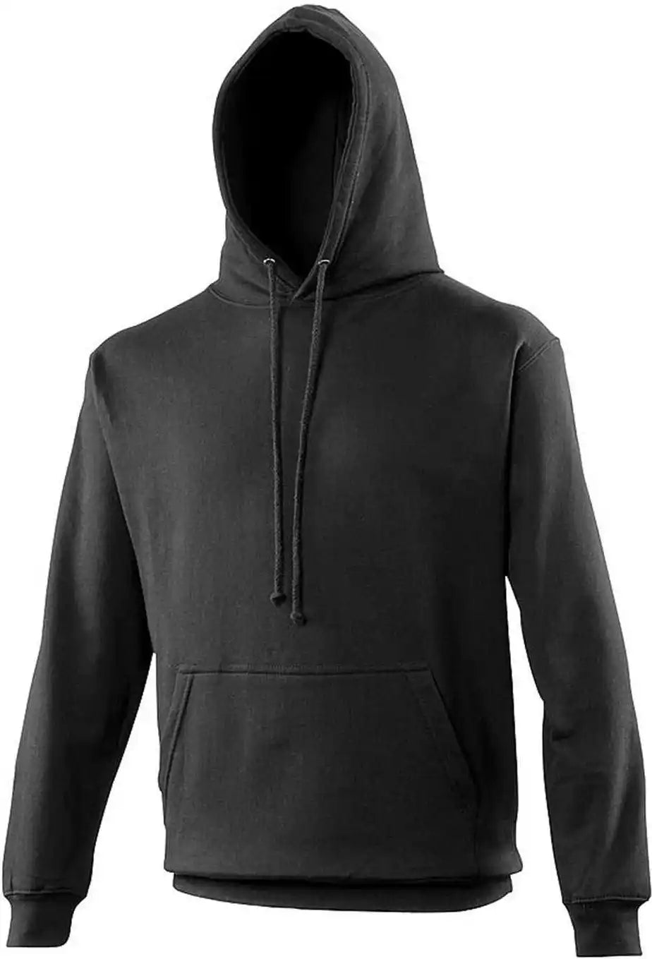 Just Hoods Jha001 College Hoodie - Jet Black
