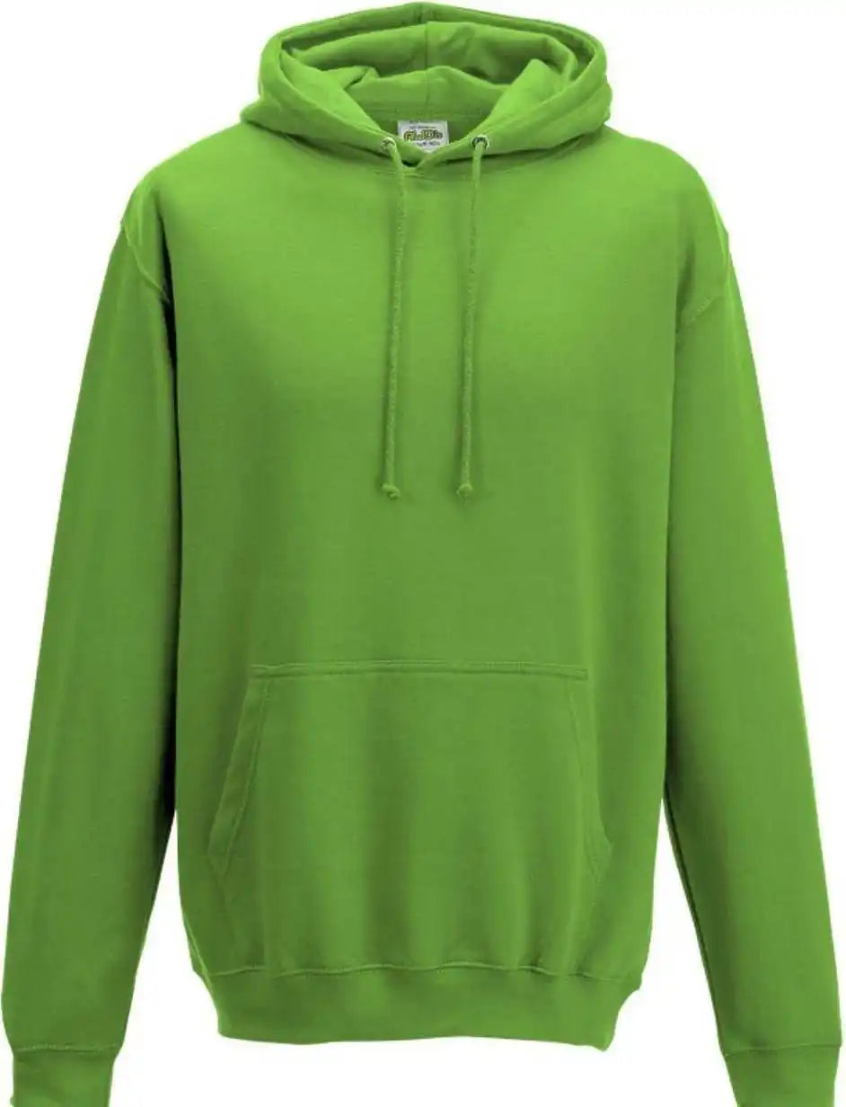 Just Hoods Jha001 College Hoodie - Lime Green