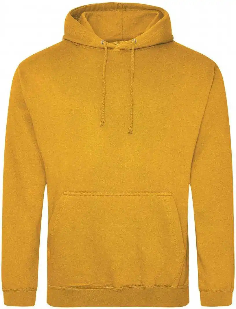 Just Hoods Jha001 College Hoodie - Mustard