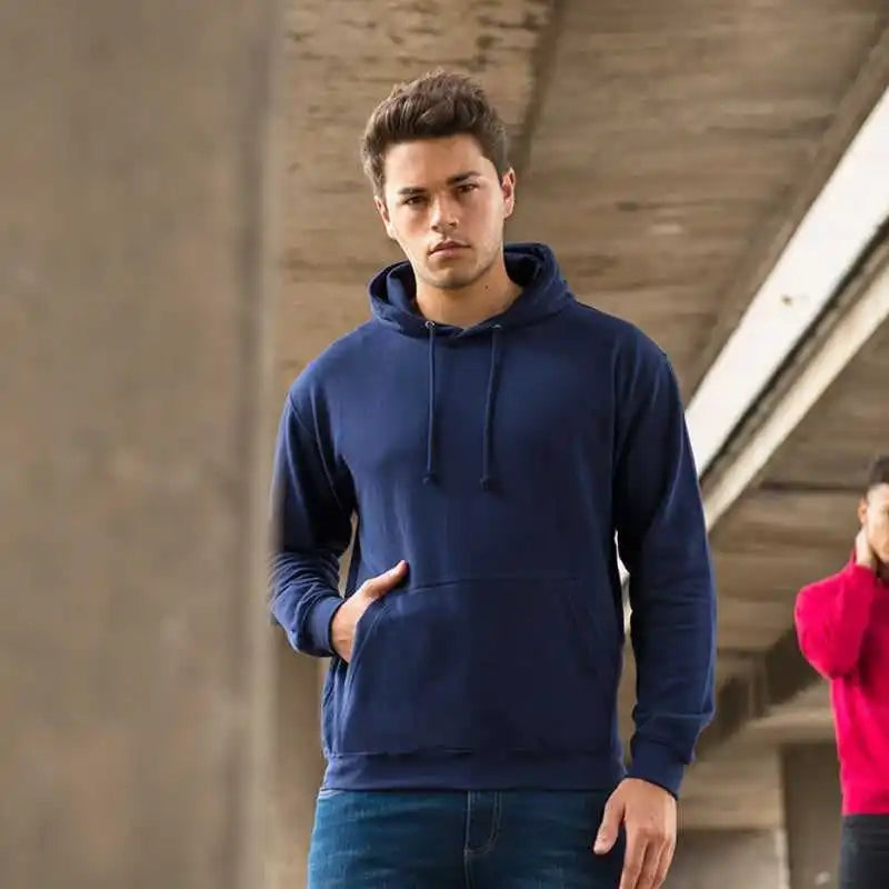 Just Hoods Jha001 College Hoodie - Oxford Navy