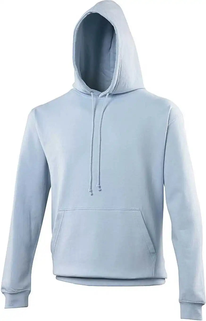 Just Hoods Jha001 College Hoodie - Sky Blue