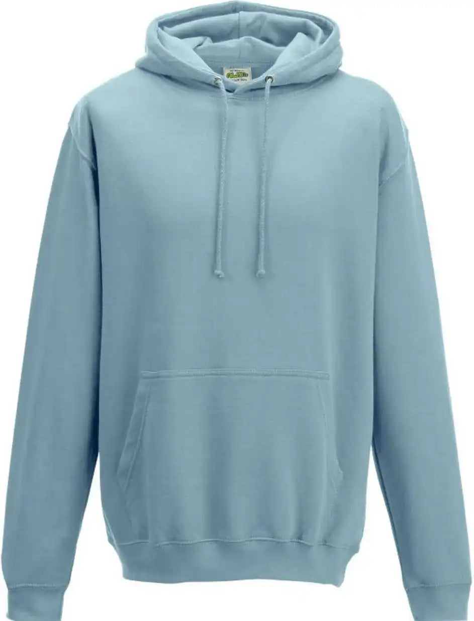 Just Hoods Jha001 College Hoodie - Sky Blue