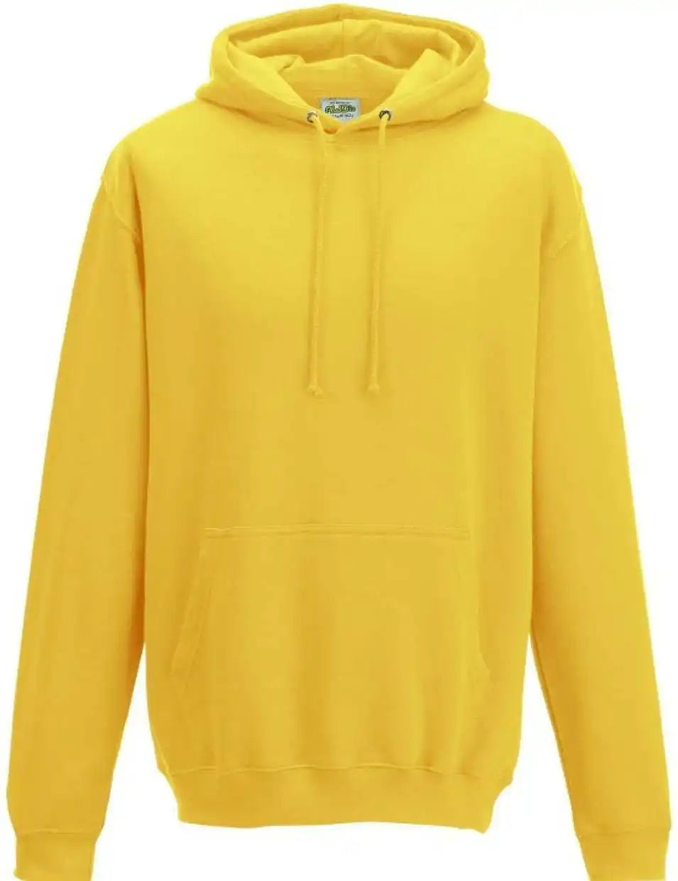 Just Hoods Jha001 College Hoodie - Sun Yellow