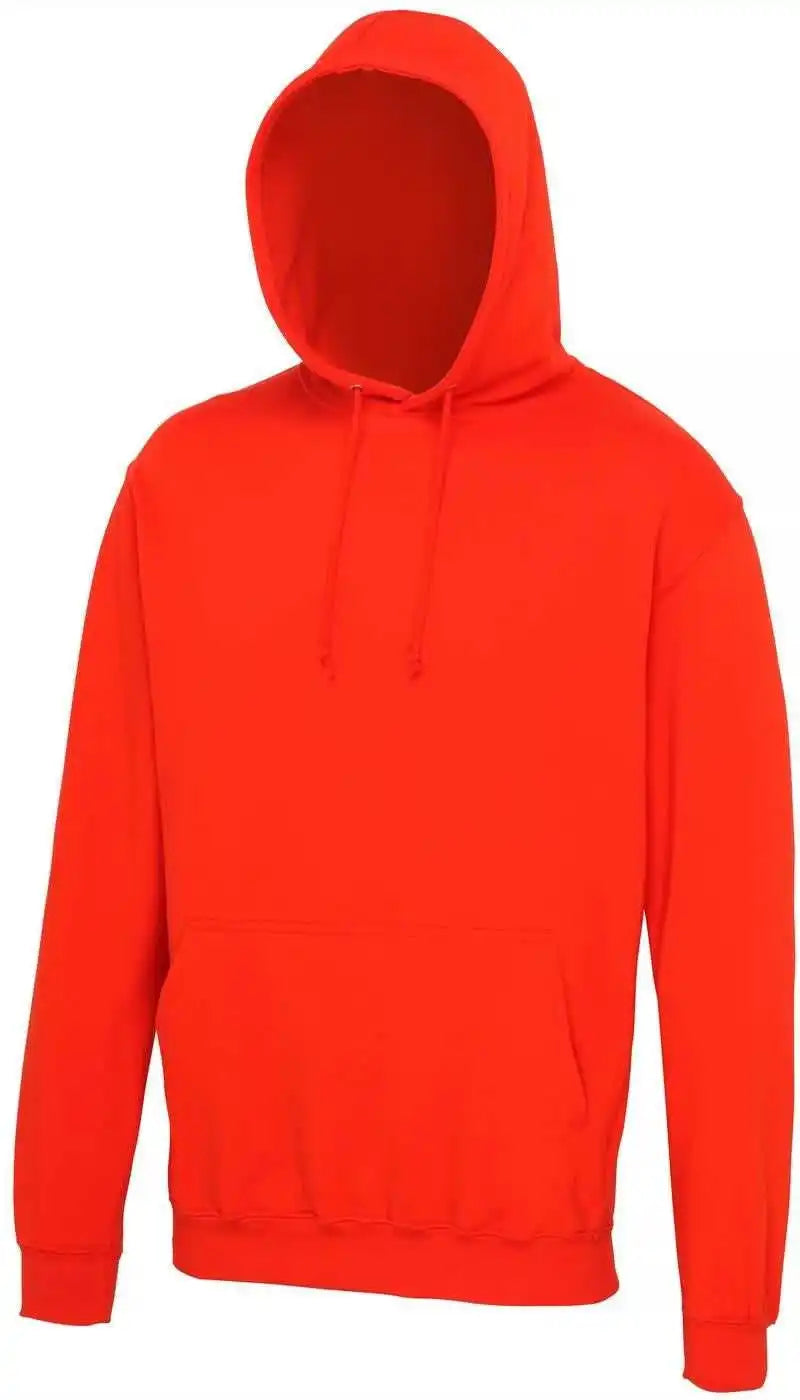 Just Hoods Jha001 College Hoodie - Sunset Orange