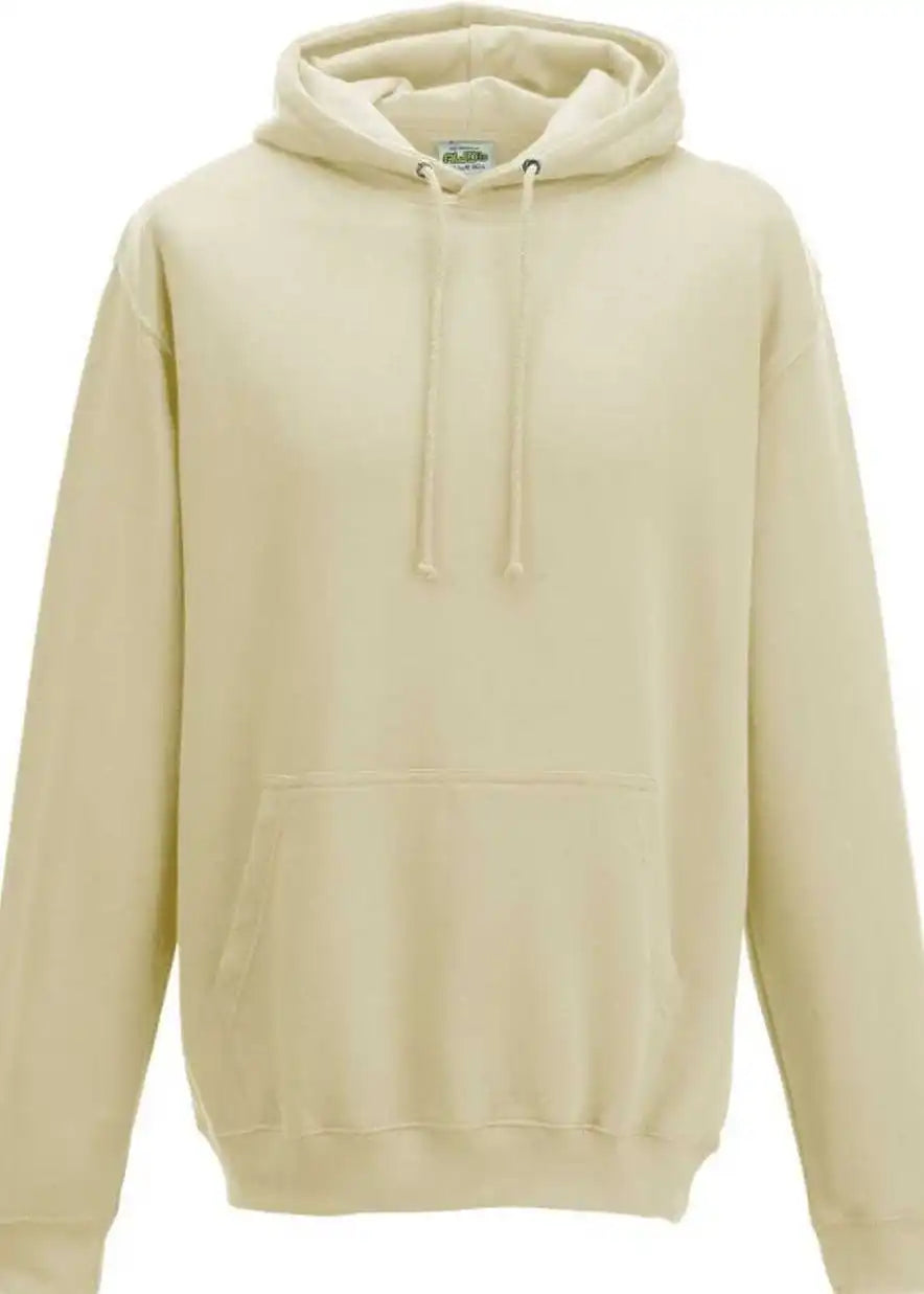 Just Hoods Jha001 College Hoodie - Vanilla Milkshake