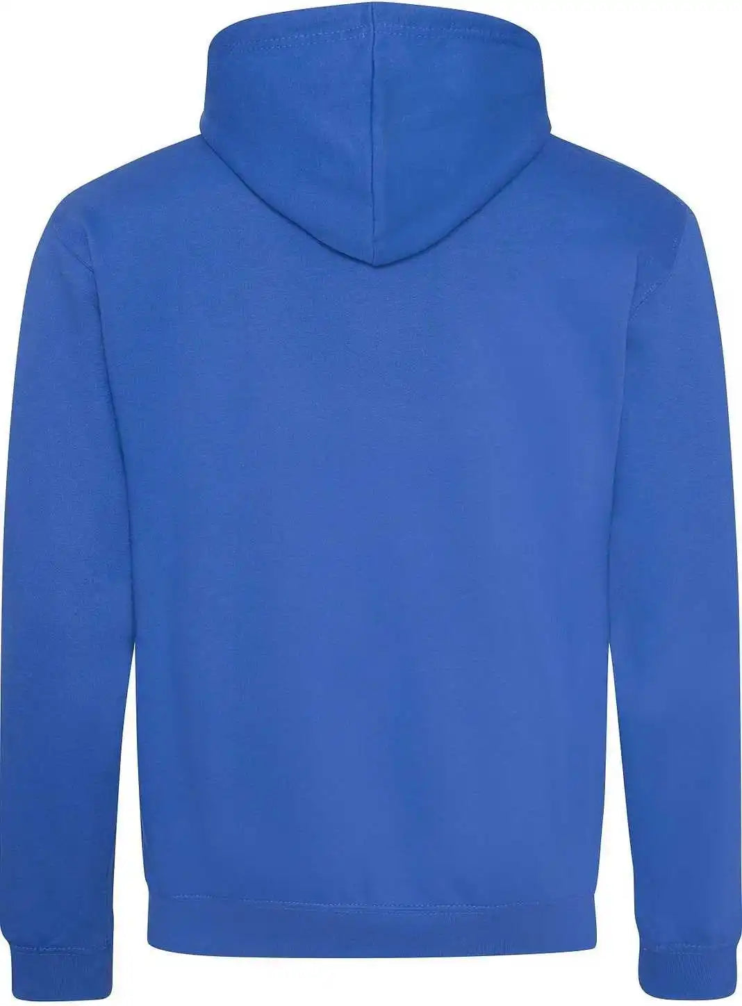 Just Hoods Jha003 Varsity Contrast Hoodie - Royal Blue Arctic White