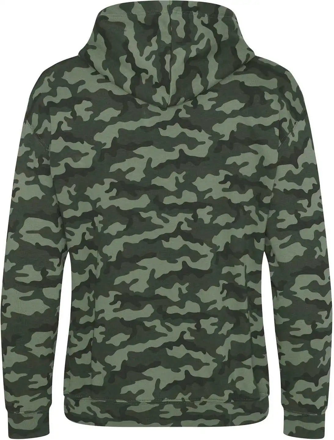 Just Hoods Jha014 Camo Hoodie - Green