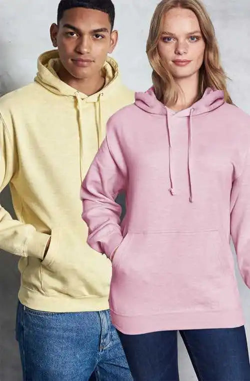 Just Hoods Jha017 Surf Hoodie - Pink