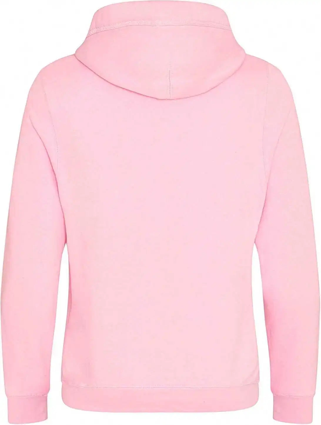 Just Hoods Jha021 Cross Neck Hoodie - Baby Pink