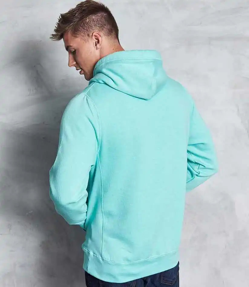 Just Hoods Jha021 Cross Neck Hoodie - Peppermint