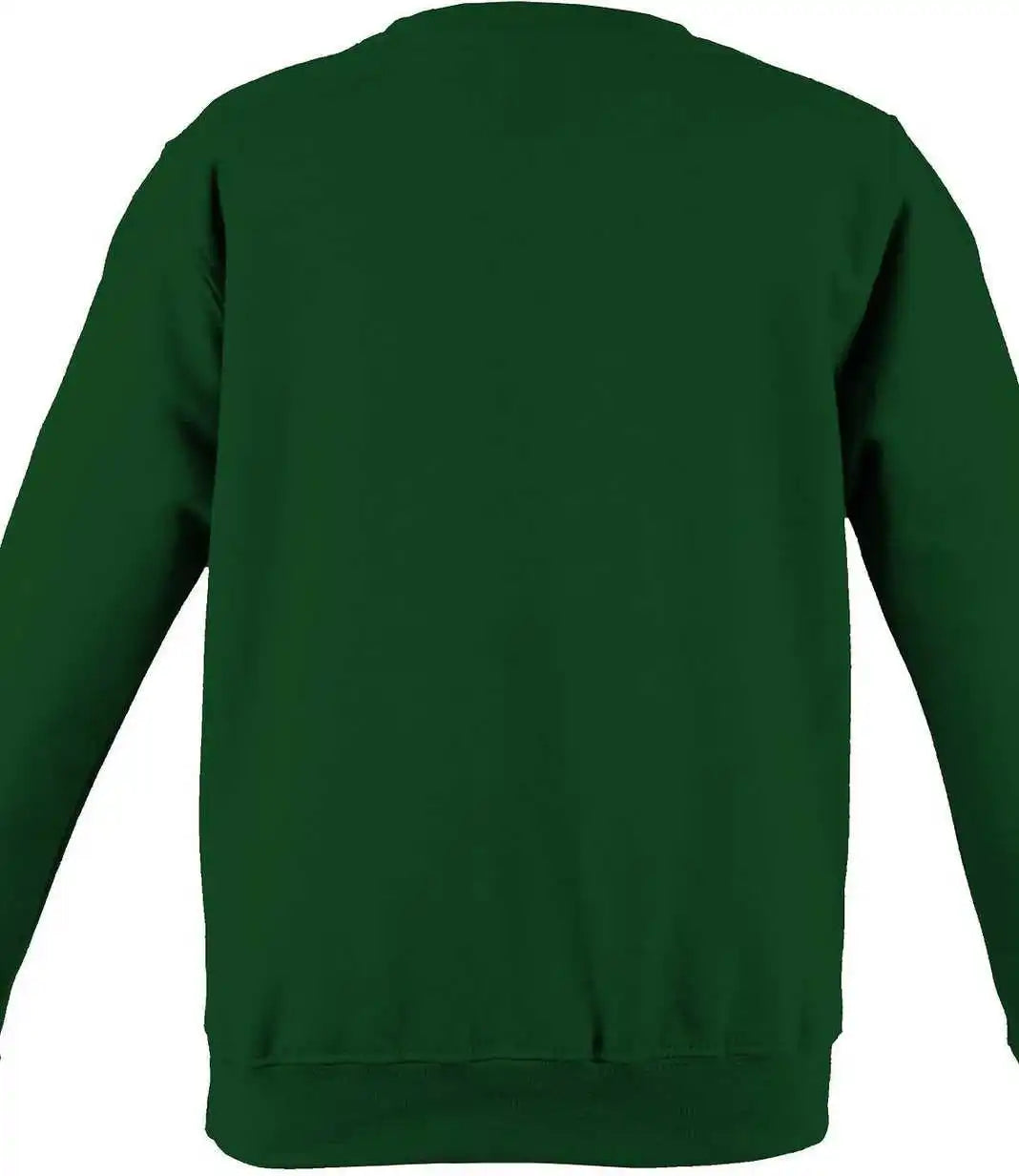 Just Hoods Jha030 College Sweat Crew Neck - Bottle Green