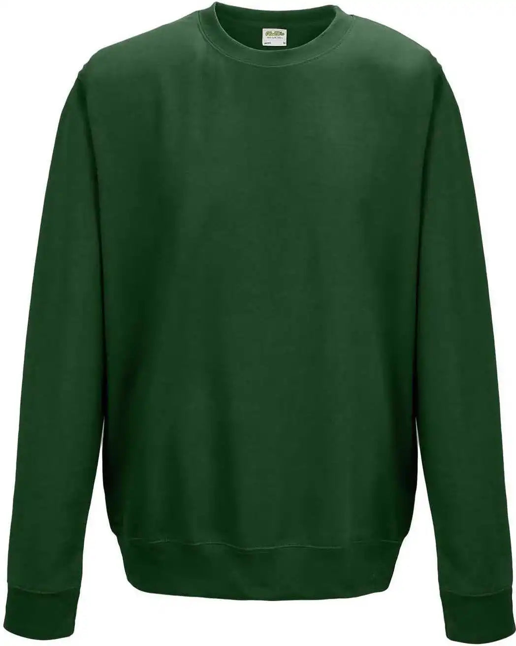 Just Hoods Jha030 College Sweat Crew Neck - Bottle Green