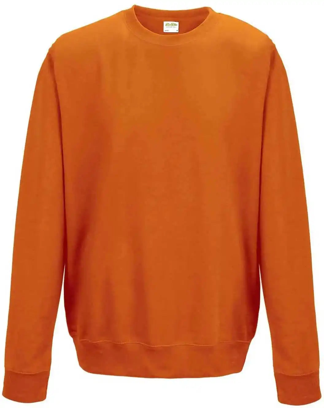 Just Hoods Jha030 College Sweat Crew Neck - Burnt Orange