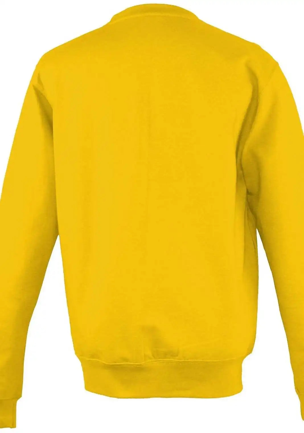 Just Hoods Jha030 College Sweat Crew Neck - Gold