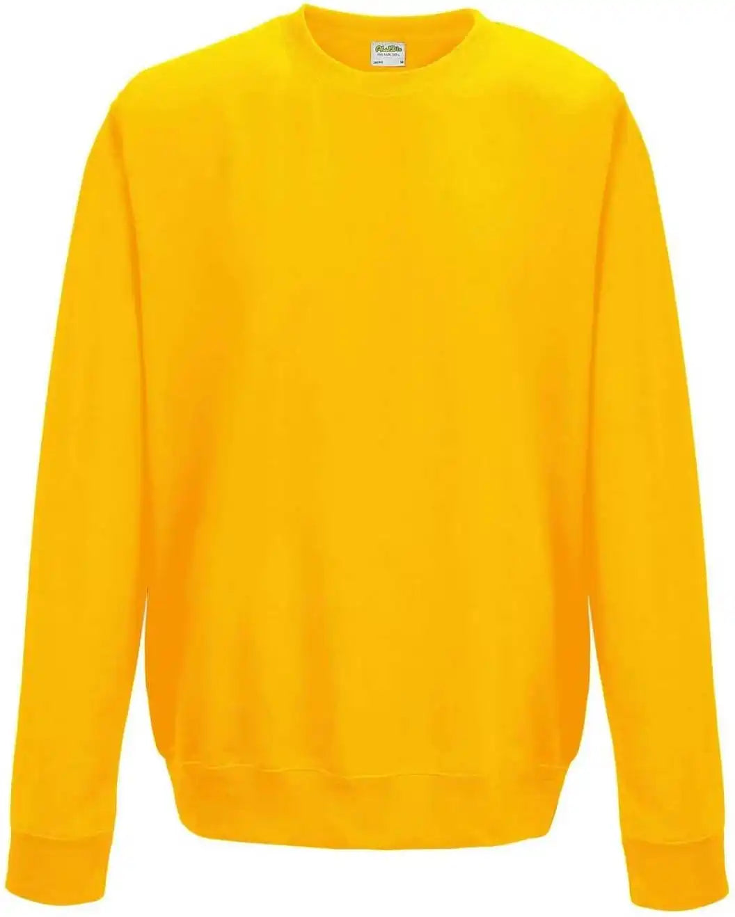 Just Hoods Jha030 College Sweat Crew Neck - Gold