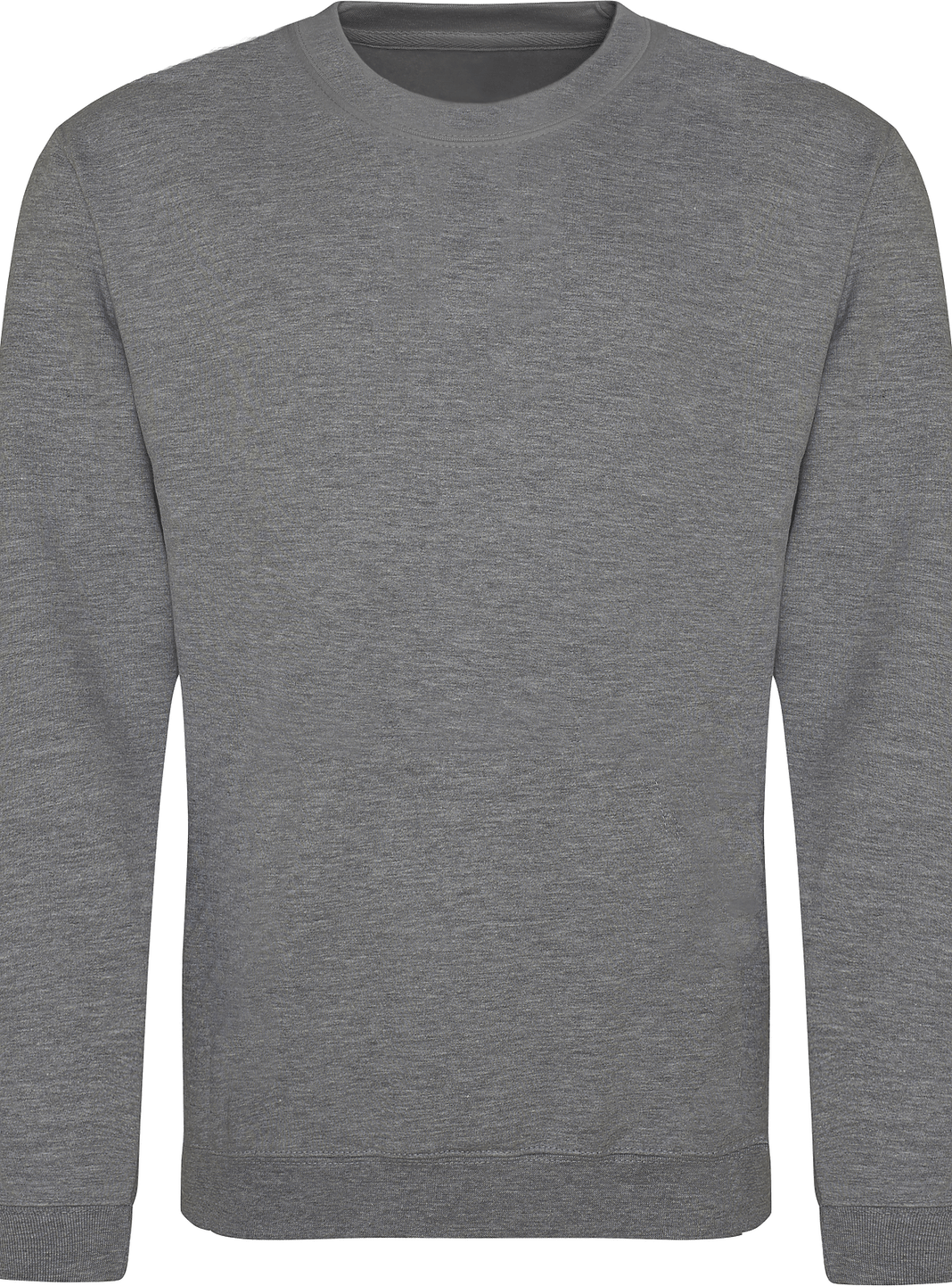 Just Hoods Jha030 College Sweat Crew Neck - Graphite Heather