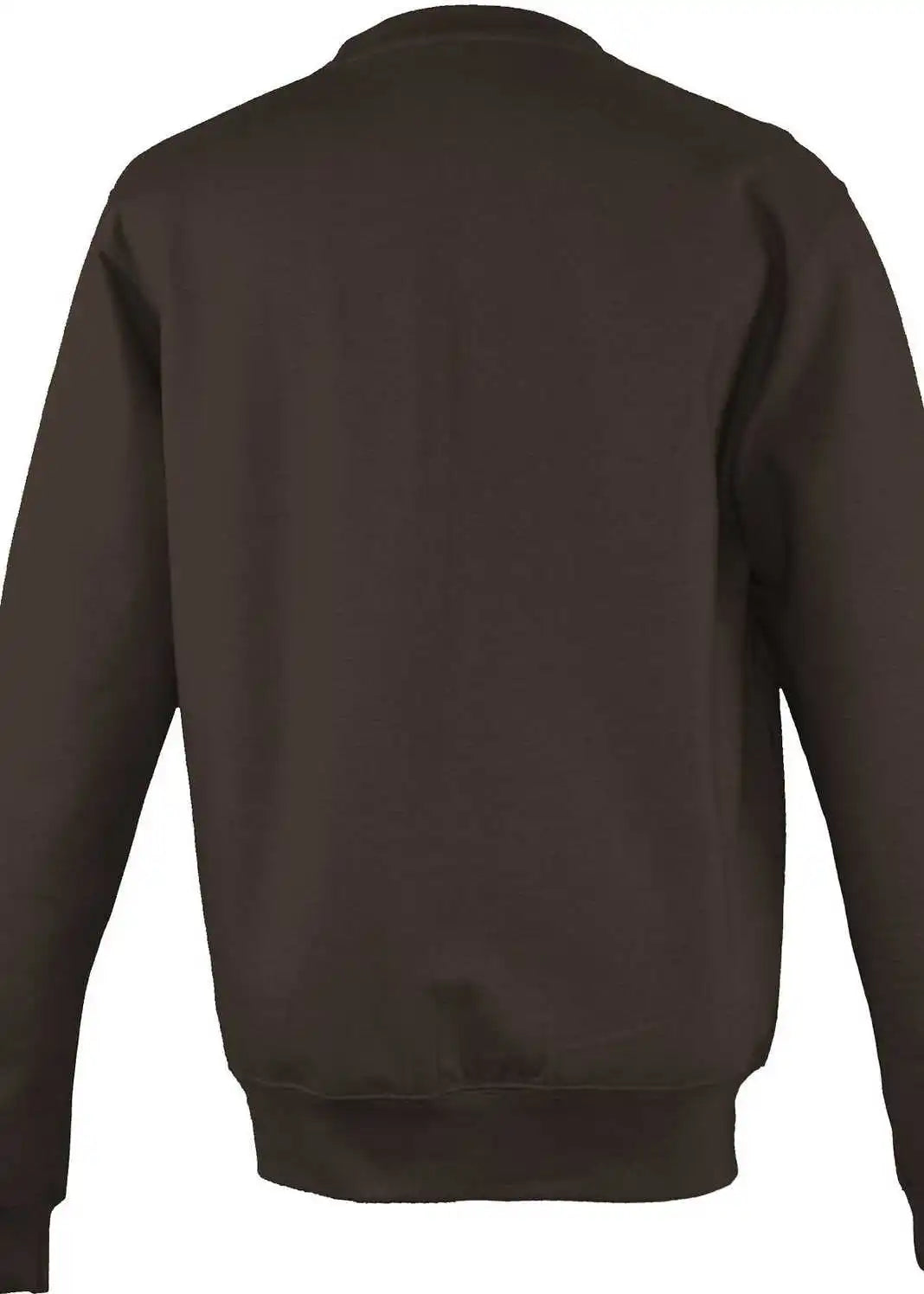 Just Hoods Jha030 College Sweat Crew Neck - Hot Chocolate