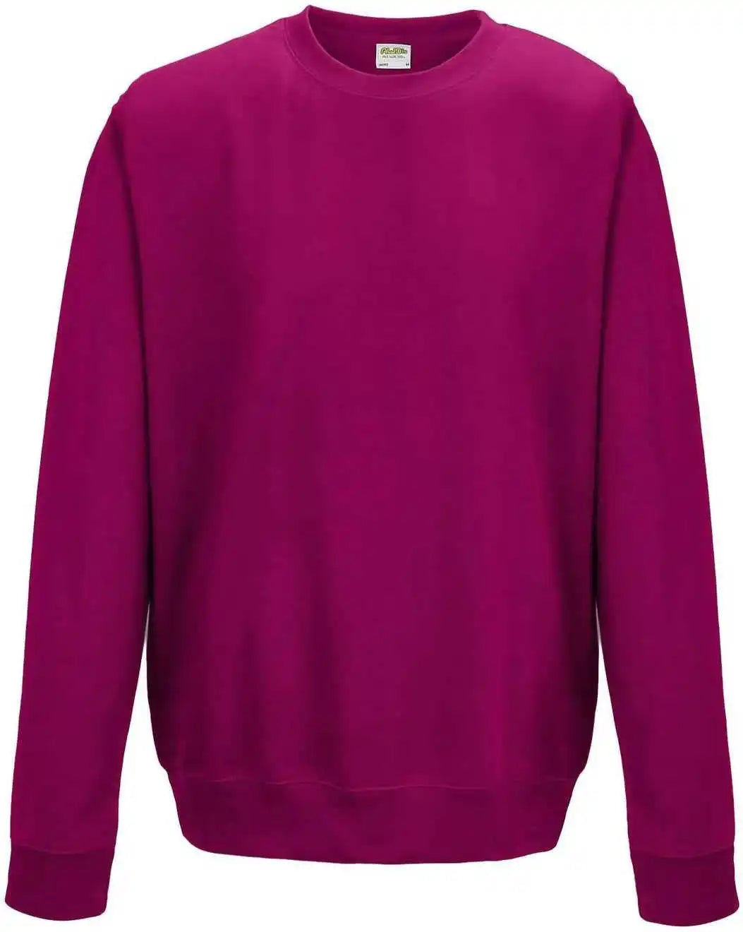 Just Hoods Jha030 College Sweat Crew Neck - Hot Pink