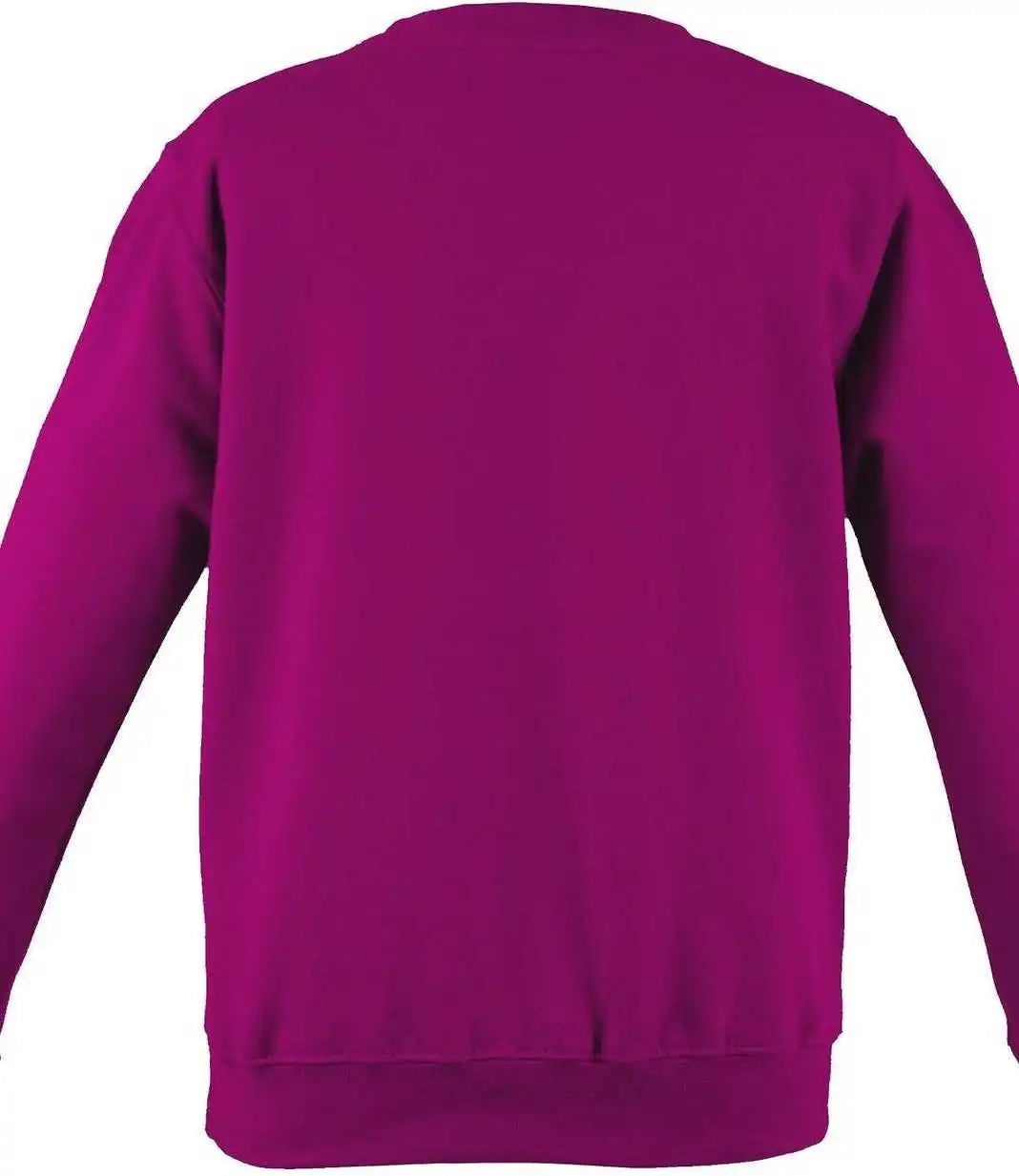 Just Hoods Jha030 College Sweat Crew Neck - Hot Pink