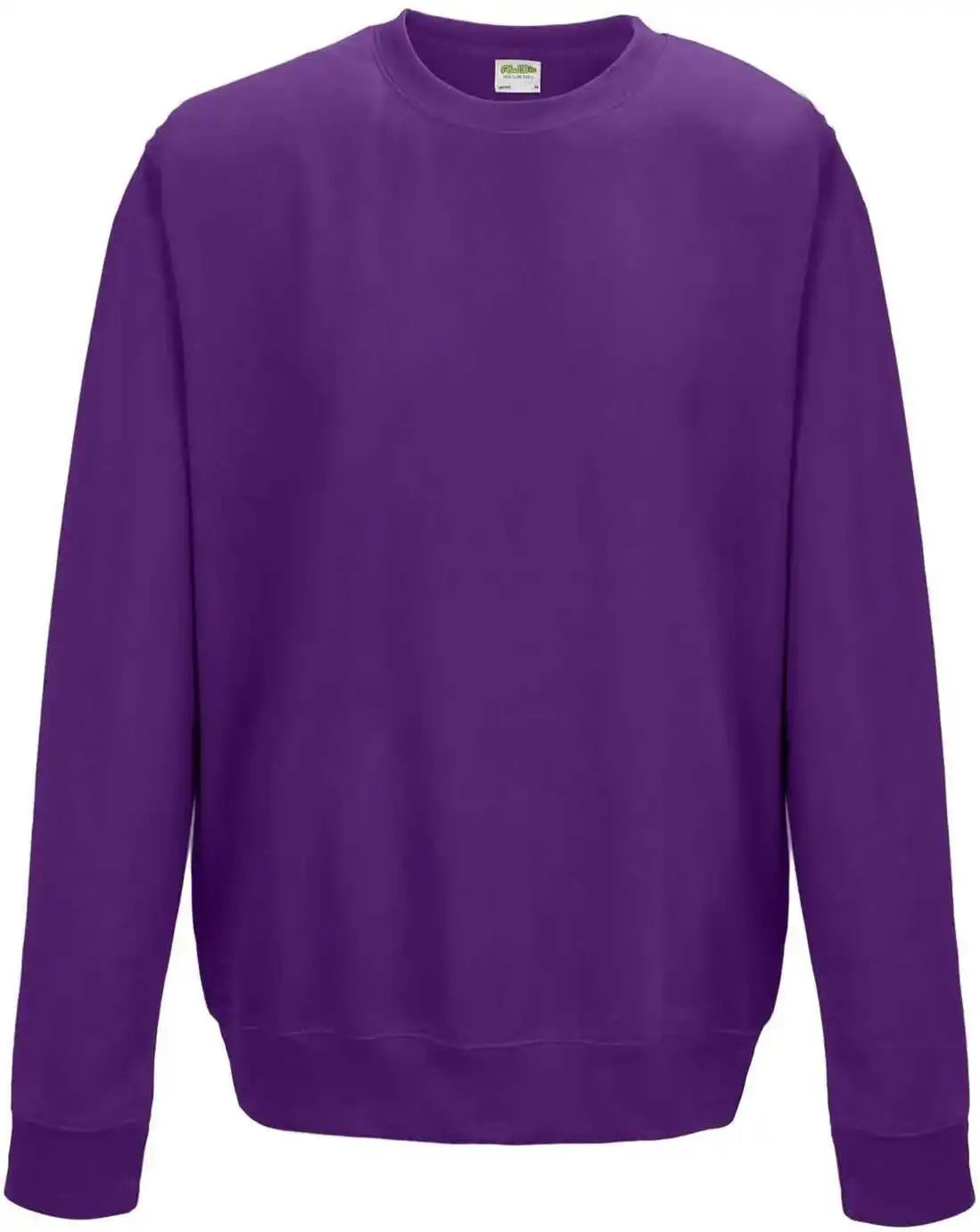 Just Hoods Jha030 College Sweat Crew Neck - Magenta Magic