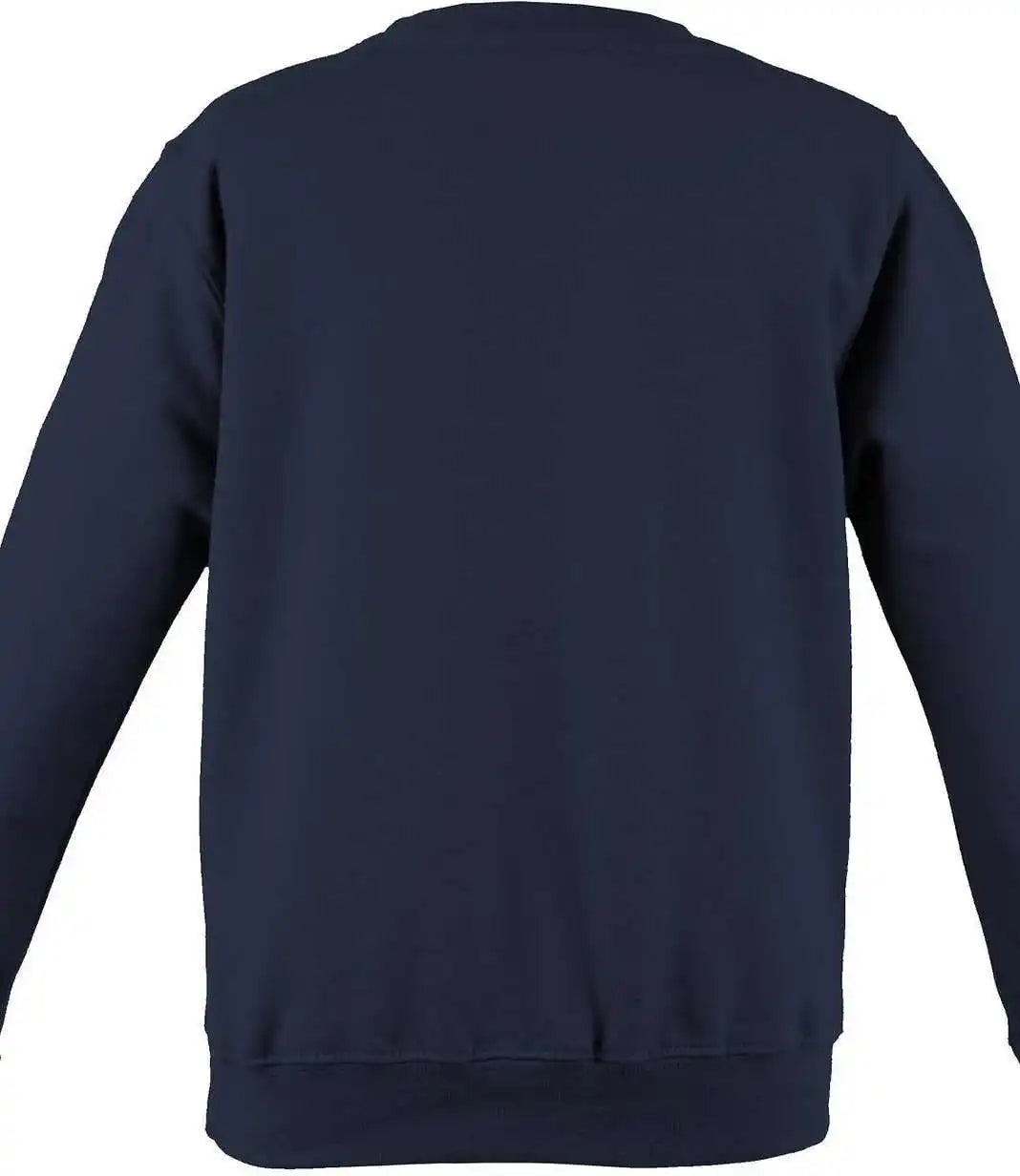 Just Hoods Jha030 College Sweat Crew Neck - Oxford Navy