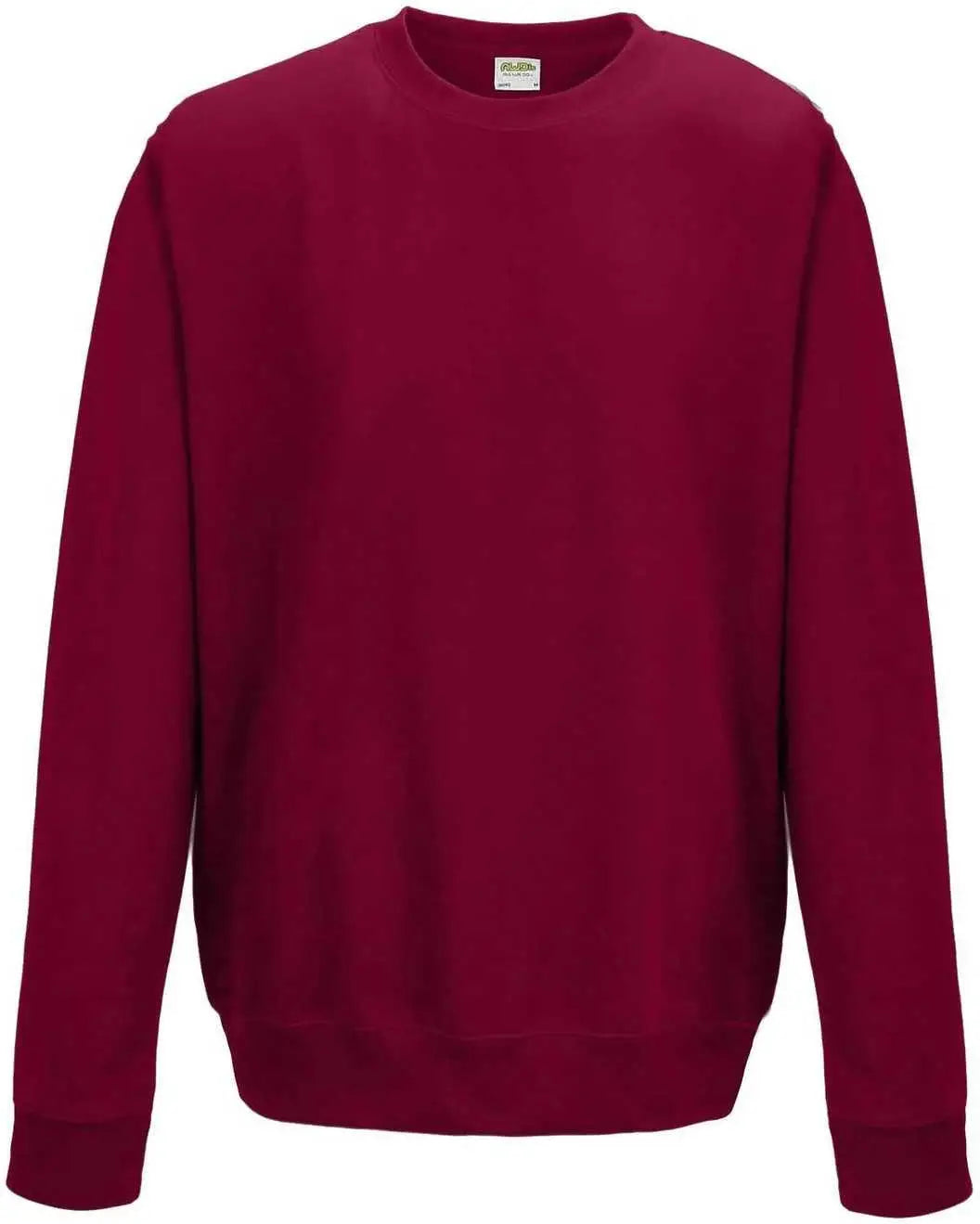 Just Hoods Jha030 College Sweat Crew Neck - Red Hot Chilli