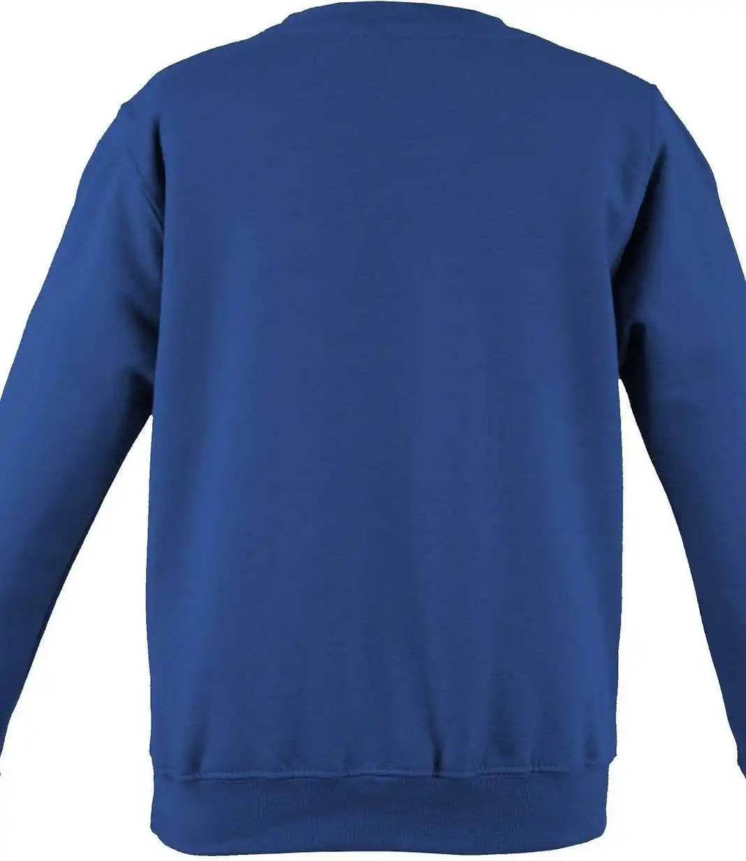 Just Hoods Jha030 College Sweat Crew Neck - Royal Blue