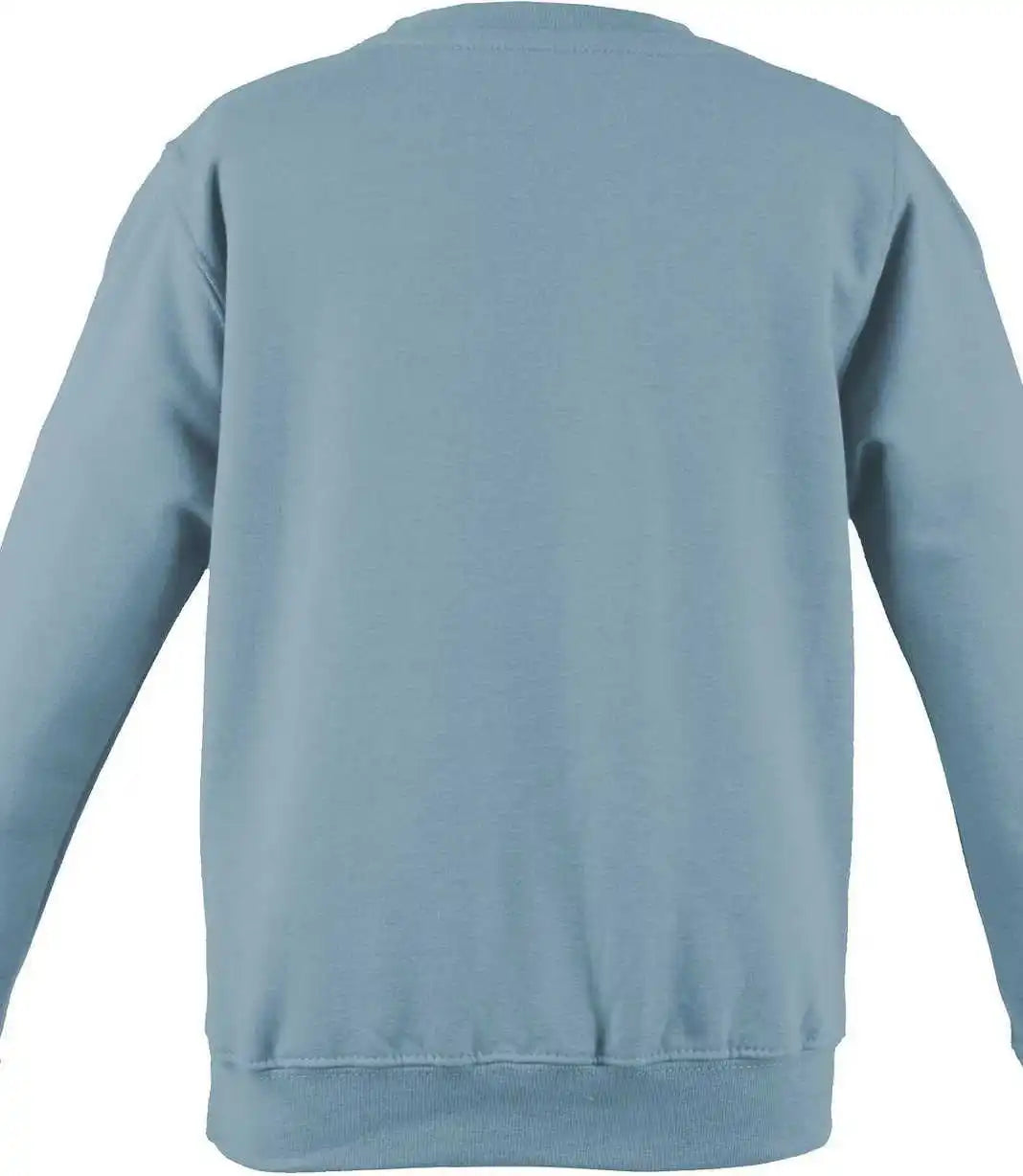 Just Hoods Jha030 College Sweat Crew Neck - Sky Blue