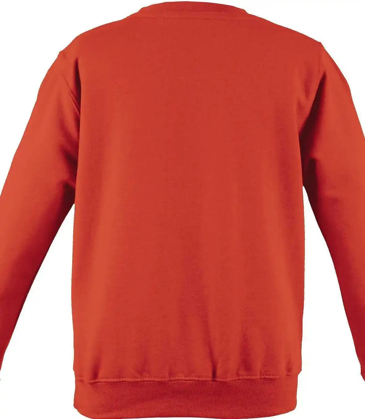 Just Hoods Jha030 College Sweat Crew Neck - Sunset Orange