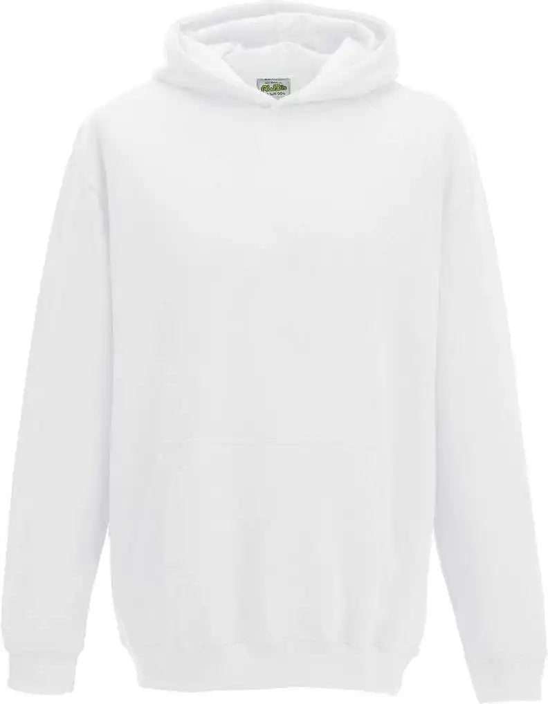 Just Hoods Jhy001 Youth College Hoodie - Arctic White