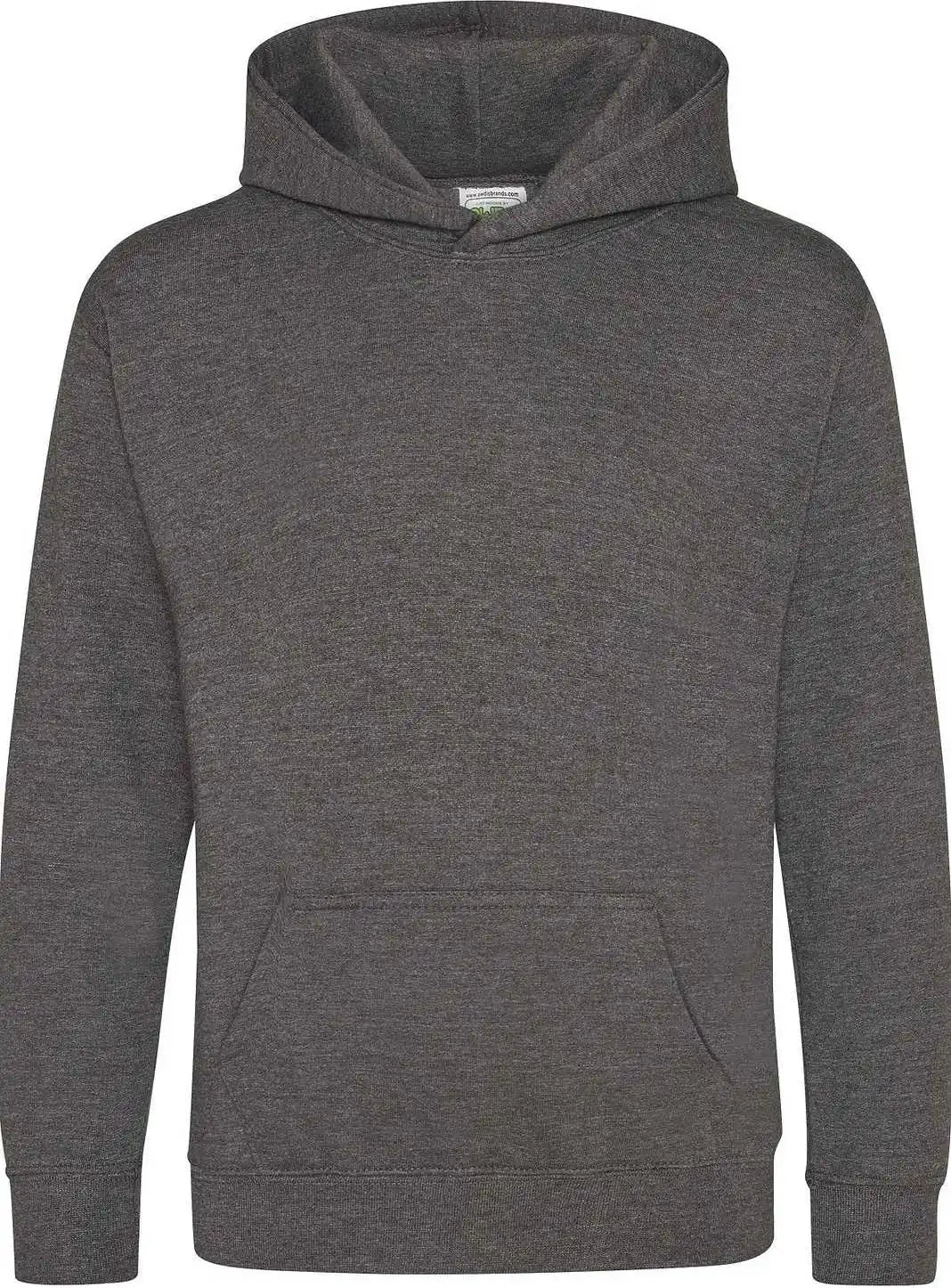 Just Hoods Jhy001 Youth College Hoodie - Charcoal