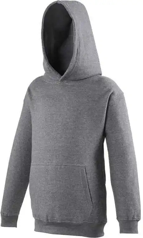 Just Hoods Jhy001 Youth College Hoodie - Charcoal