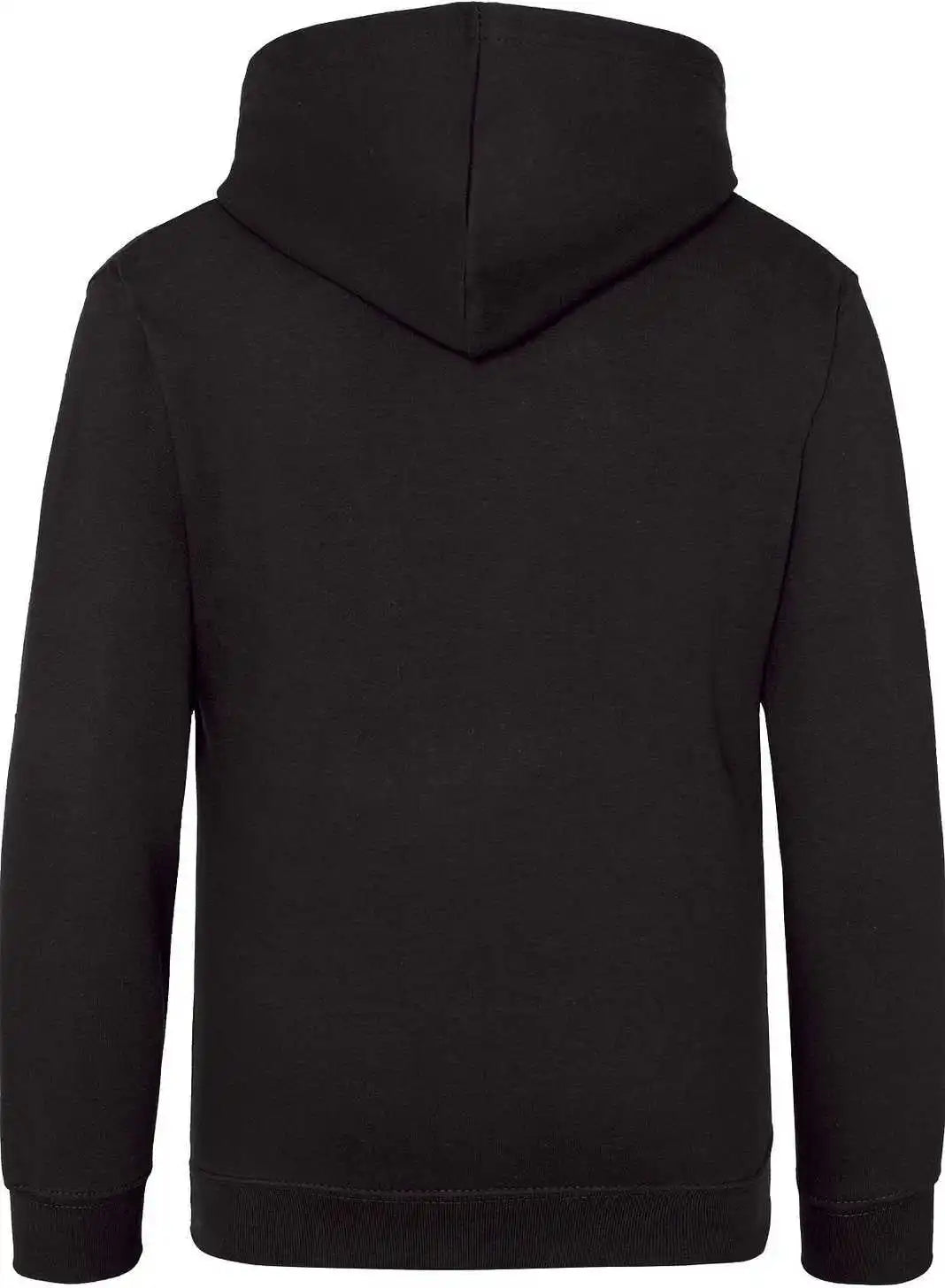 Just Hoods Jhy001 Youth College Hoodie - Jet Black