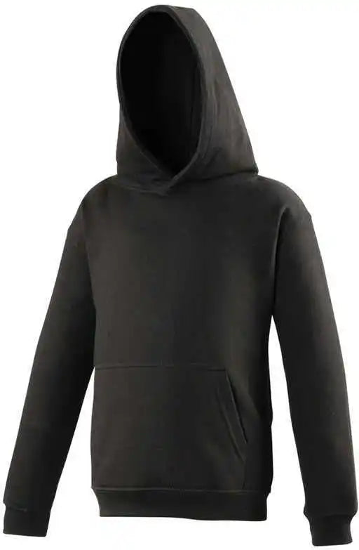 Just Hoods Jhy001 Youth College Hoodie - Jet Black