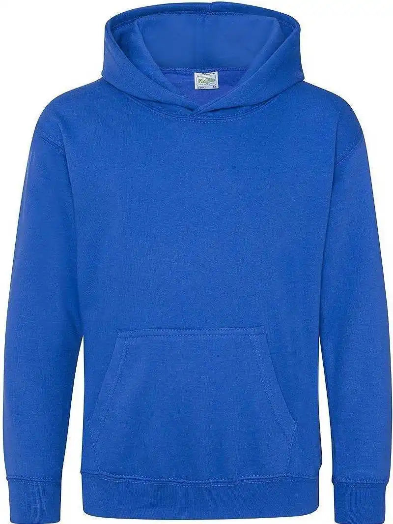 Just Hoods Jhy001 Youth College Hoodie - Royal Blue
