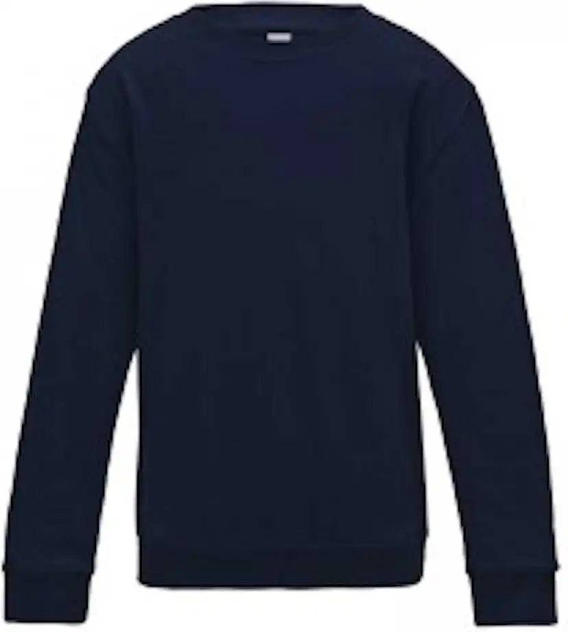 Just Hoods Jhy030 Youth College Sweat - Oxford Navy