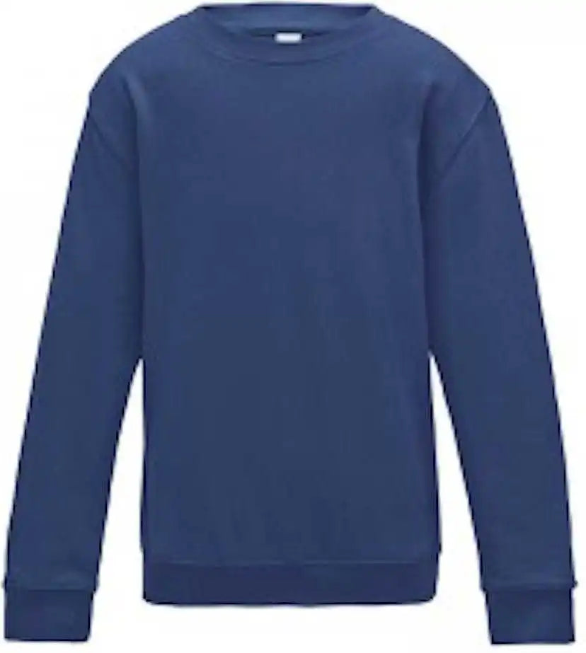 Just Hoods Jhy030 Youth College Sweat - Royal Blue