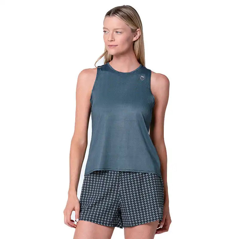 K Swiss Cross Back Tank Women’s Black