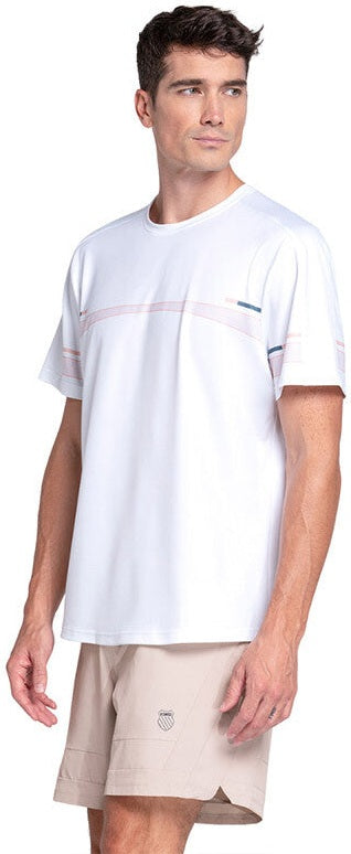 K-swiss Fracture Short Sleeve (m) (white)