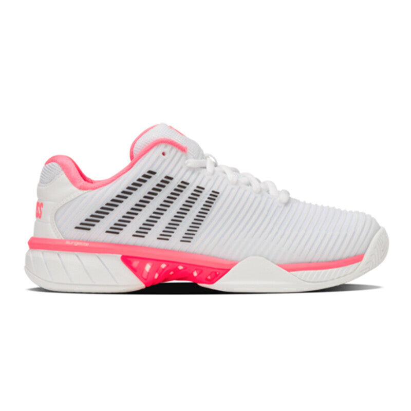 K-swiss Hypercourt Express 2 Wide (w) (white/pink) - Wh/pk / 5