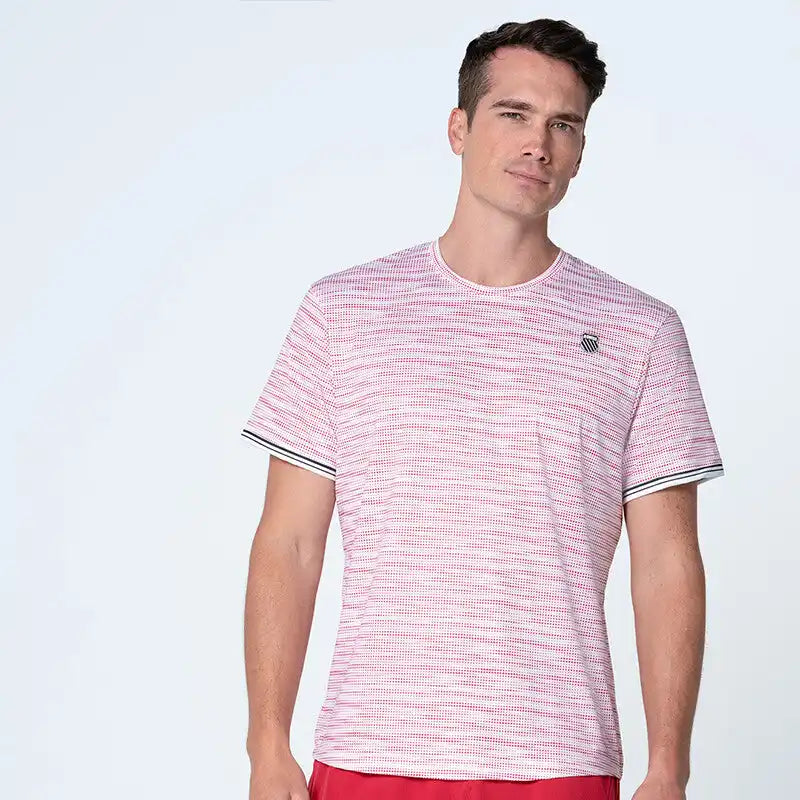 K Swiss Pressure Rising Short Sleeve Men’s Chili