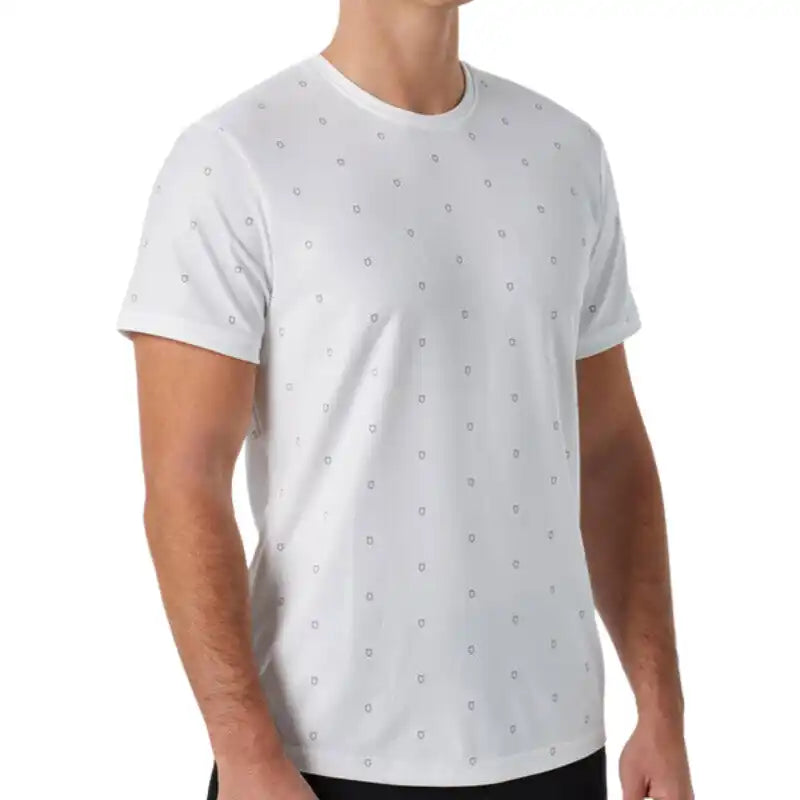 K Swiss Shield Short Sleeve Crew Men’s White