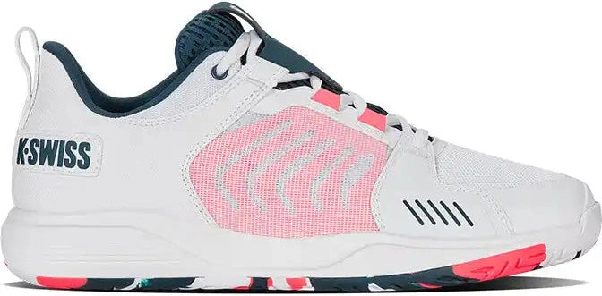 K-swiss Ultrashot Team Men’s Tennis Shoes - White Stargazer Neon Blaze