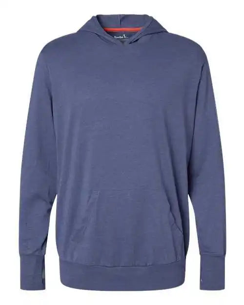 Kastlfel 4022 Unisex Recycledsoft Hooded Long Sleeve T-shirt - Vintage Royal