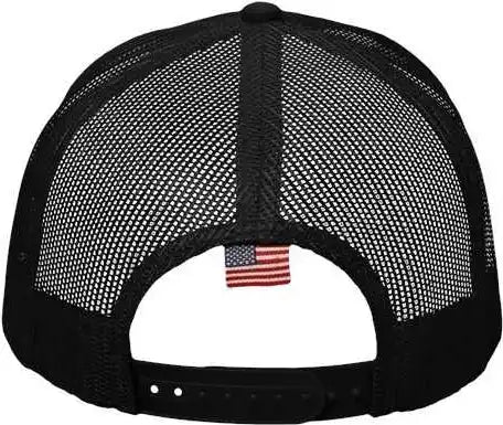 Kati Am350m Usa Flag Mesh Cap - Black - one Size Fits Most